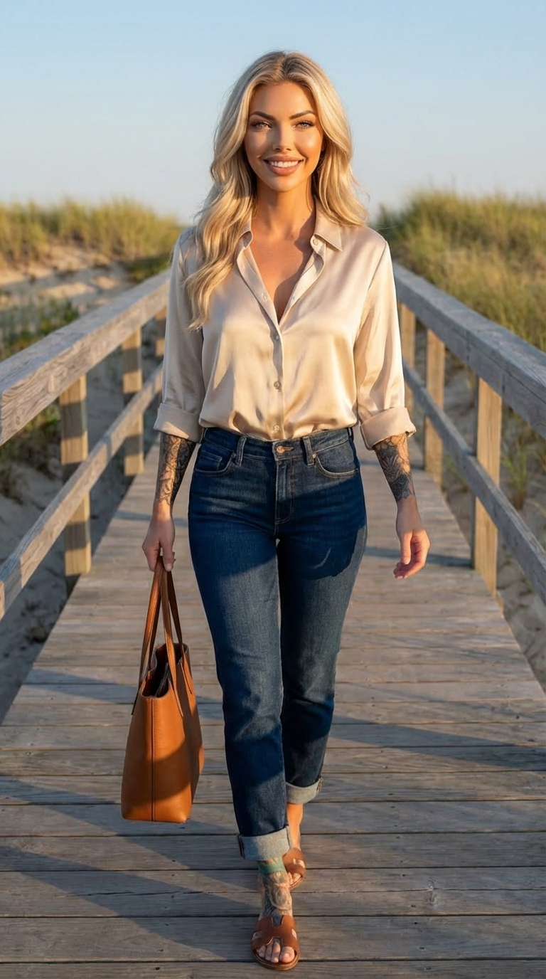 Jenny Mondorini - Hamptons Luxury Lifestyle Look